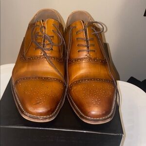 Brown Leather Shoes with Classic Style